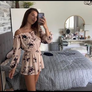 Off the shoulder romper